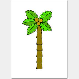 TROPICAL Island Palm Tree - Tropical Art Posters and Art